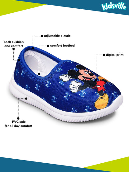 Mickey & Friends Royal Blue Shoes For Kids Boys