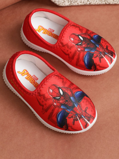 Spiderman Red Shoes For Kids Boys