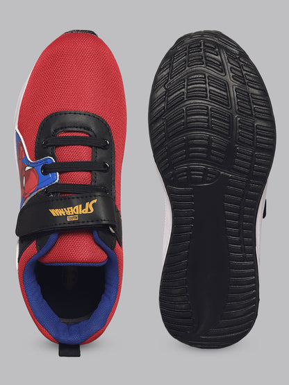 Spiderman Red Shoes For Kids Boys