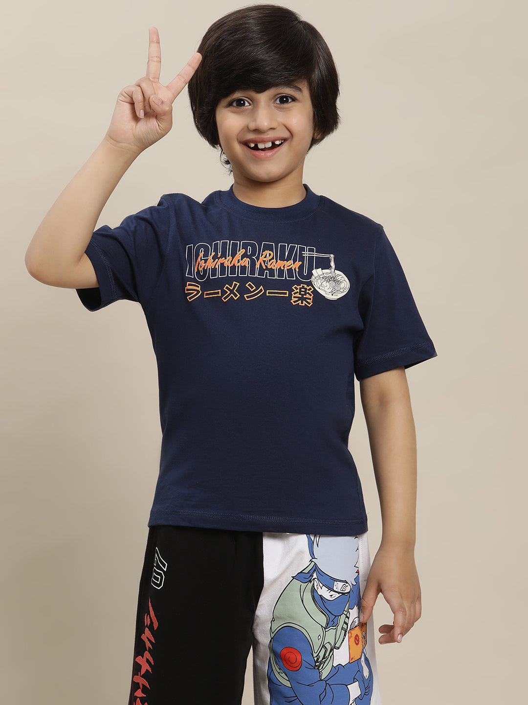 Naruto Regular Fit Tshirt For Boys