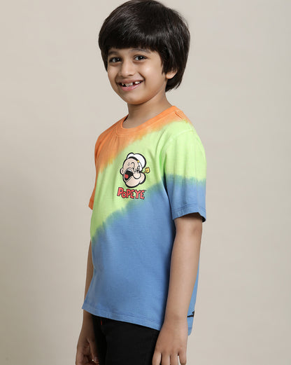 Popeye Regular Fit Tshirt For Boys