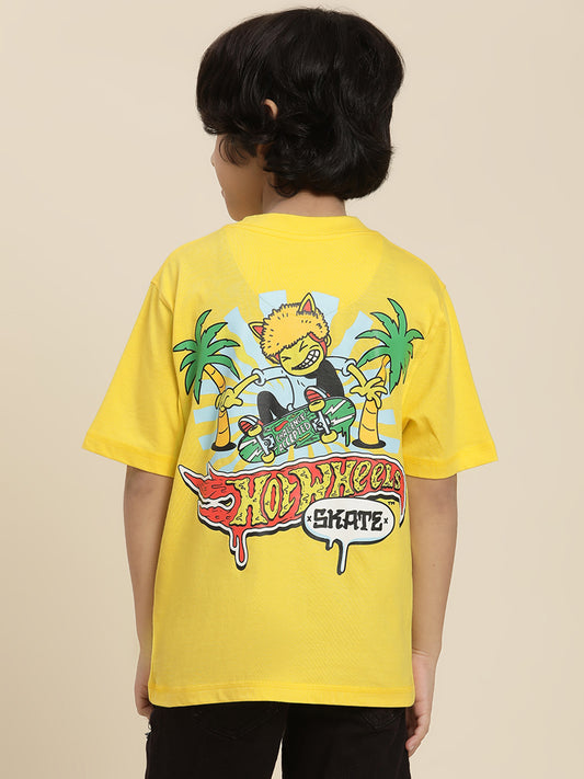 Hot Wheels Relaxed Fit Tshirt For Boys