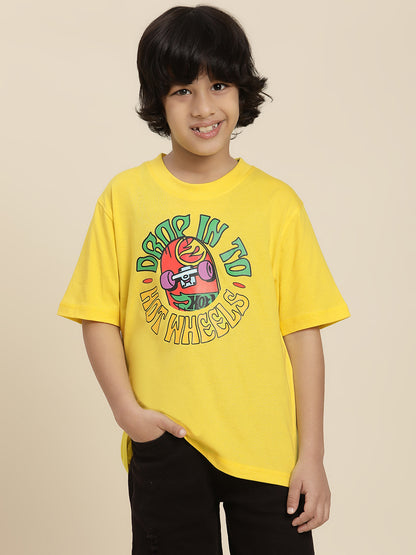 Hot Wheels Relaxed Fit Tshirt For Boys