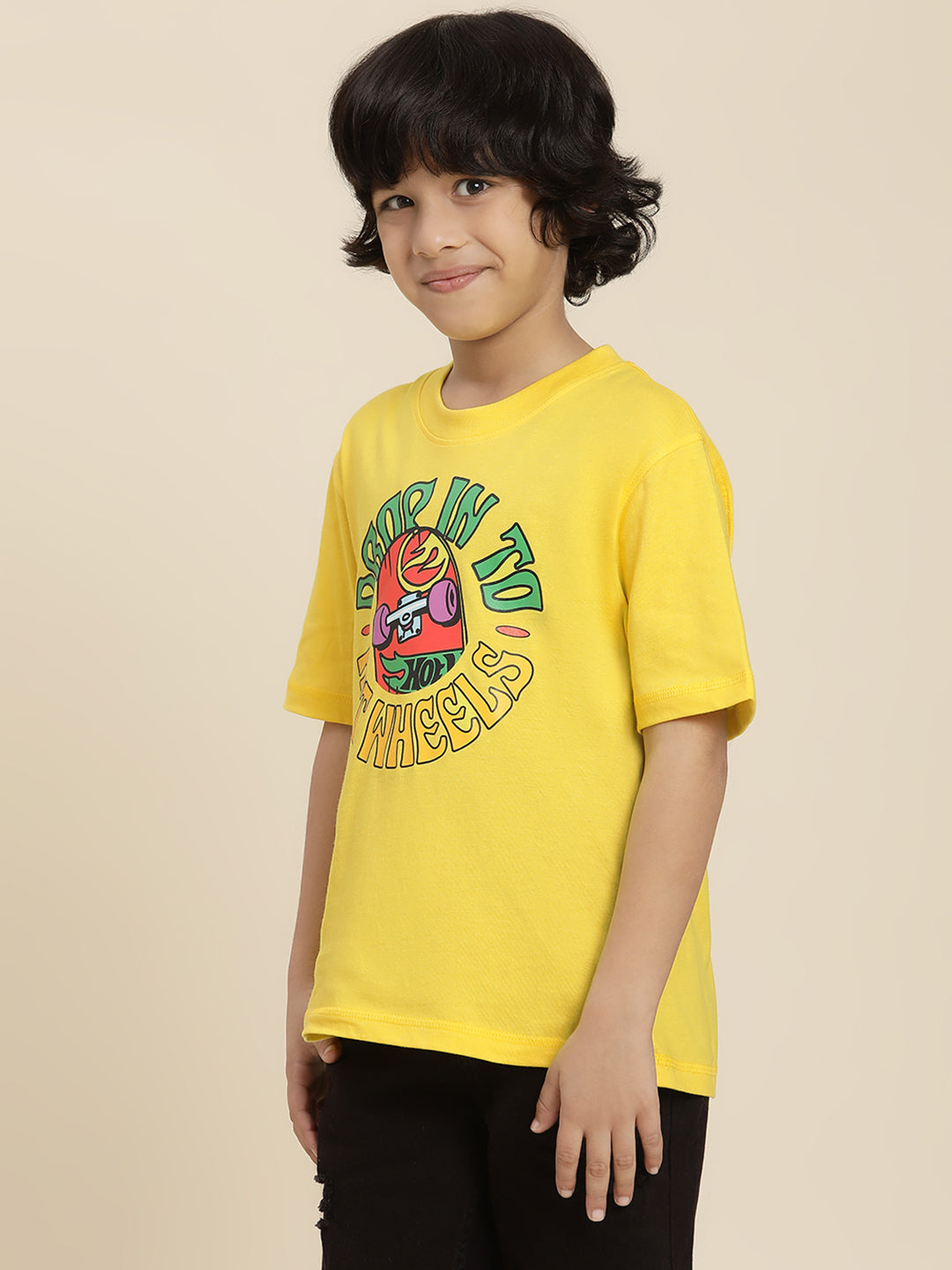 Hot Wheels Relaxed Fit Tshirt For Boys