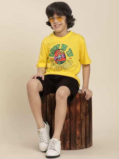 Hot Wheels Relaxed Fit Tshirt For Boys