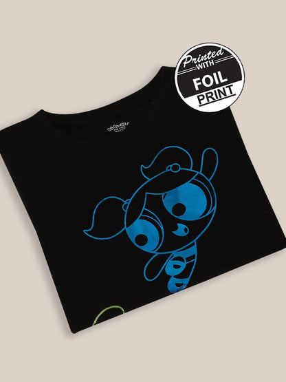 Powerpuff Girls Relaxed Fit Tshirt For Girls