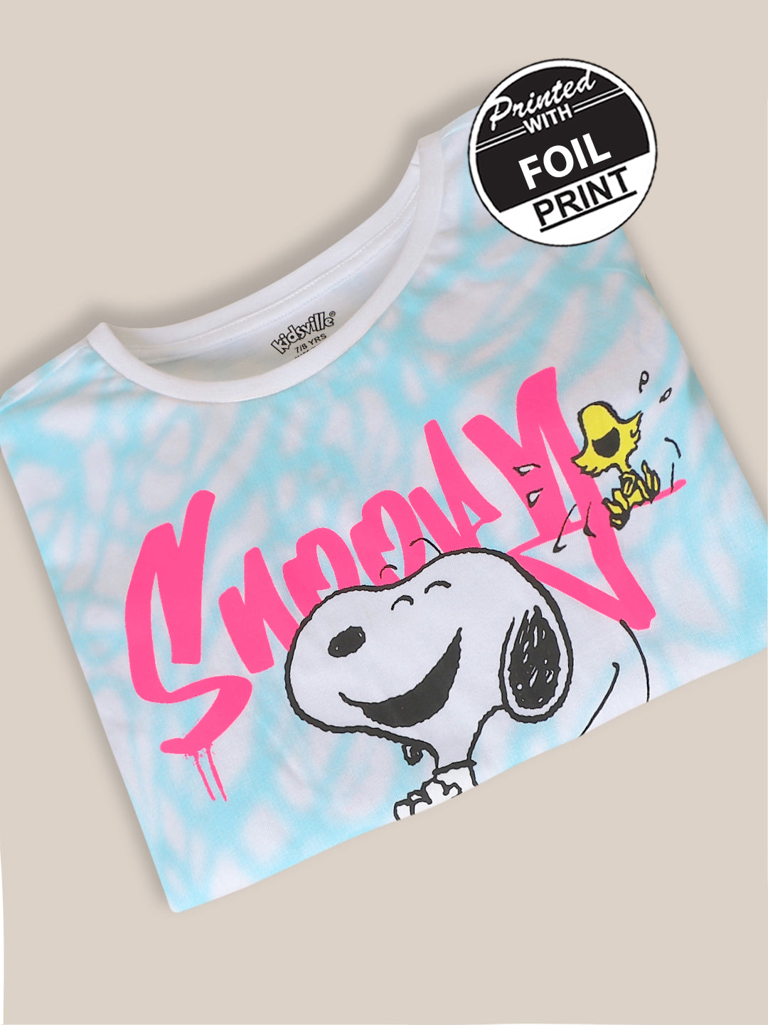 Peanuts Boxy Fit Tshirt For Girls