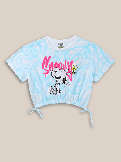 Peanuts Boxy Fit Tshirt For Girls