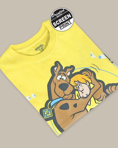 Scooby Doo Regular Fit Tshirt For Boys