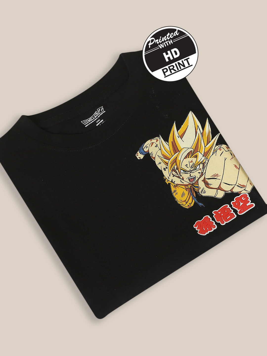 Dragon Ball Z Regular Fit Tshirt For Boys