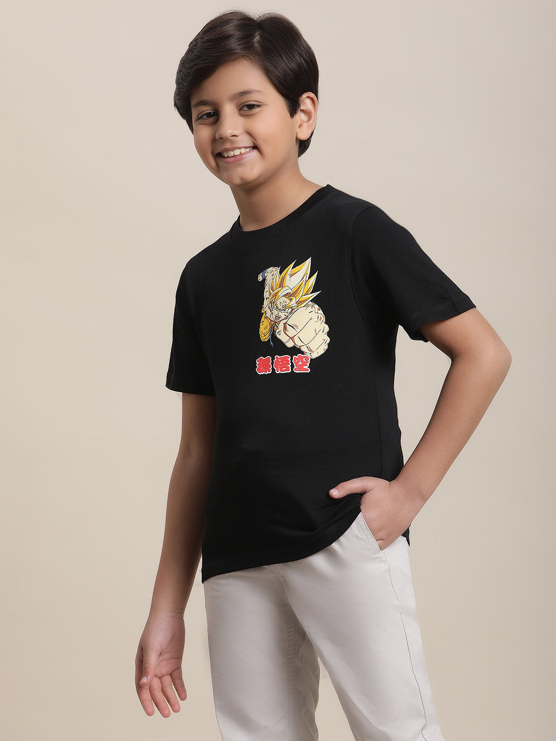 Dragon Ball Z Regular Fit Tshirt For Boys