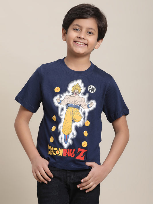 Dragon Ball Z Regular Fit Tshirt For Boys