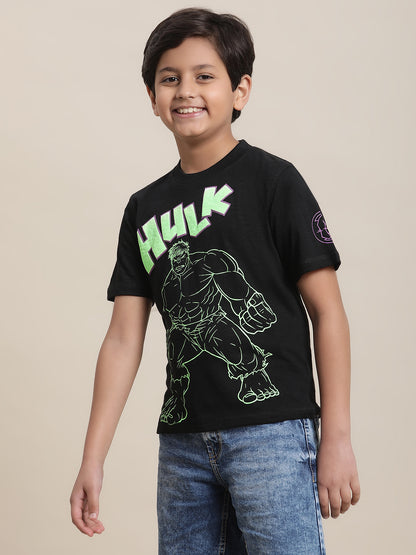 Hulk Regular Fit Tshirt For Boys