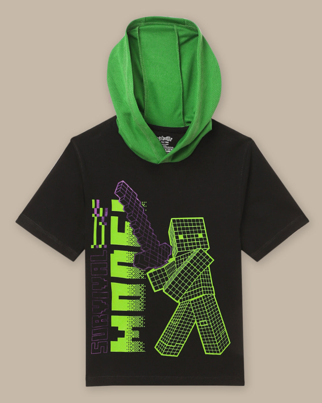 Minecraft Regular Fit Tshirt For Boys