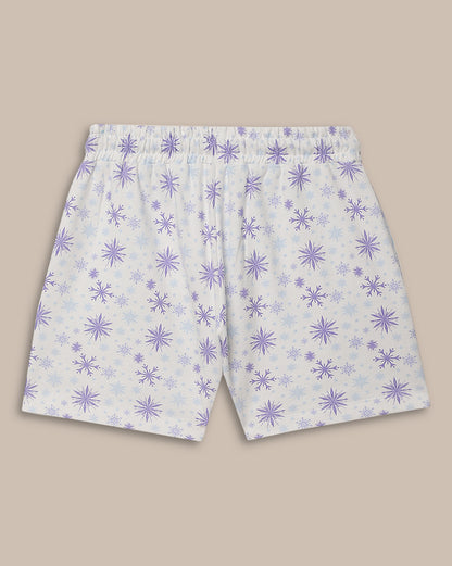 Frozen Regular Fit Shorts For Girls