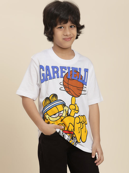 Garfield Regular Fit Tshirt For Boys