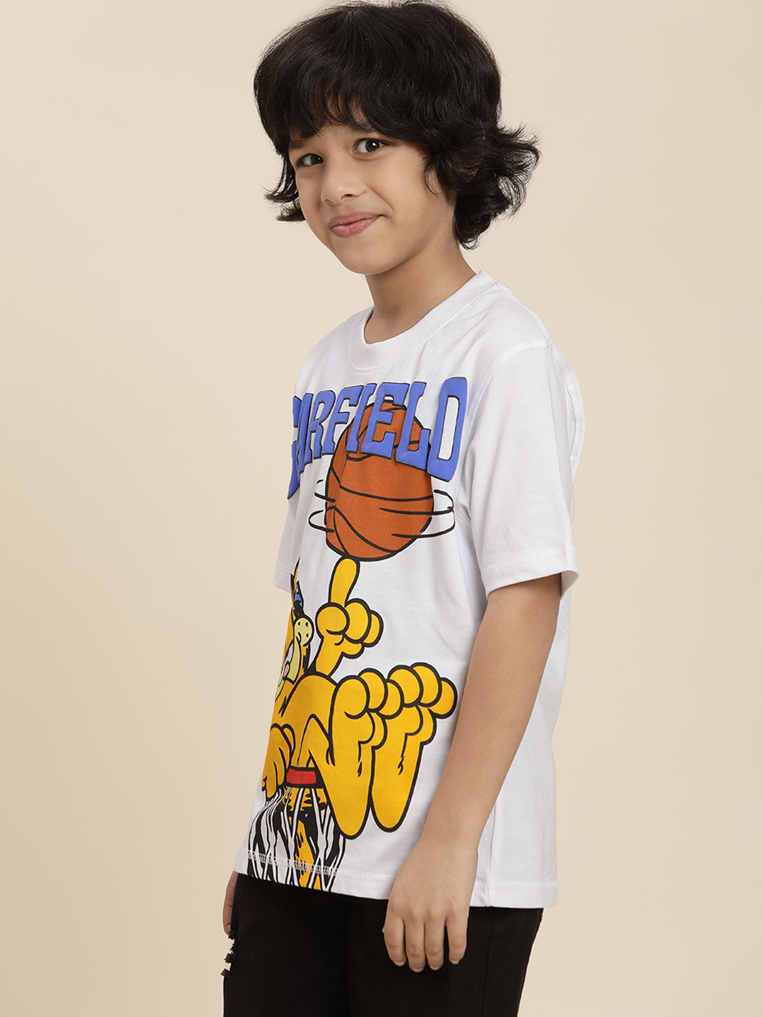 Garfield Regular Fit Tshirt For Boys