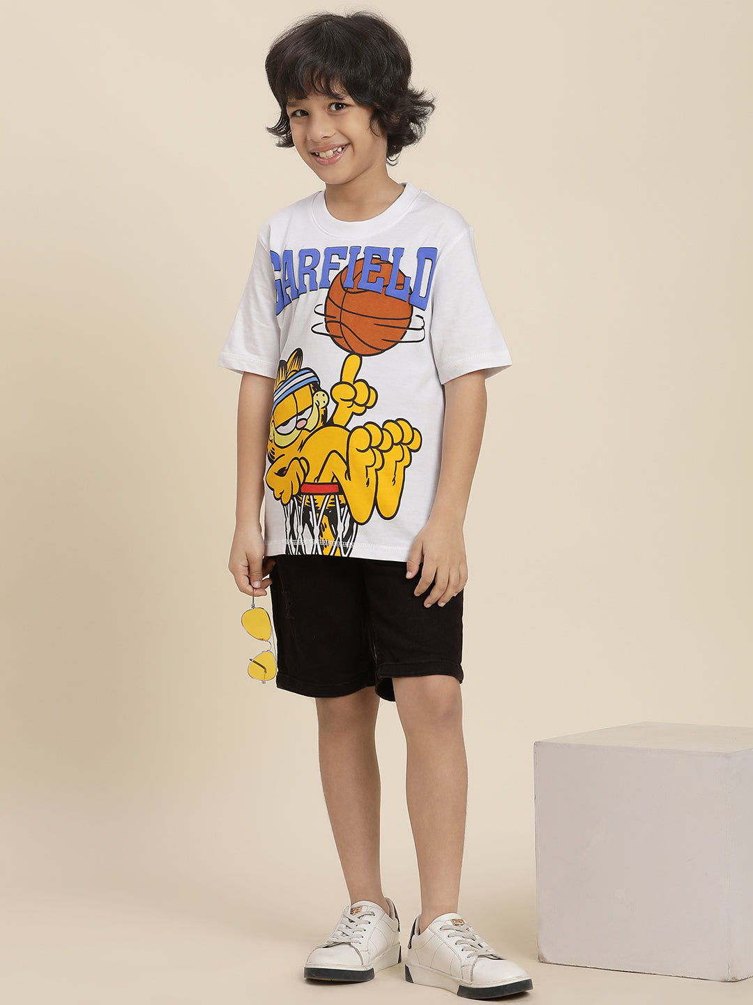 Garfield Regular Fit Tshirt For Boys