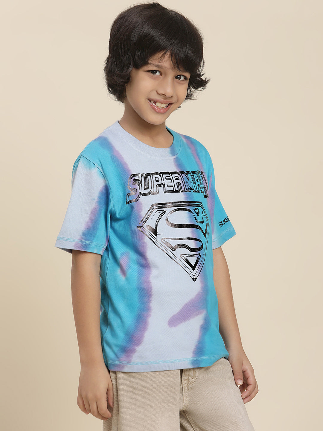 Superman Regular Fit Tshirt For Boys