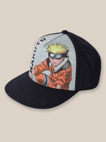 Naruto Grey/Navy Caps For Kids Boys