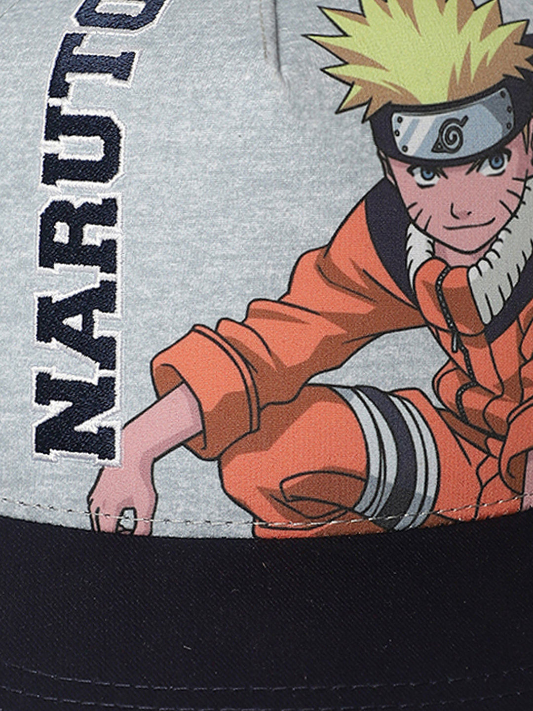 Naruto Grey/Navy Caps For Kids Boys