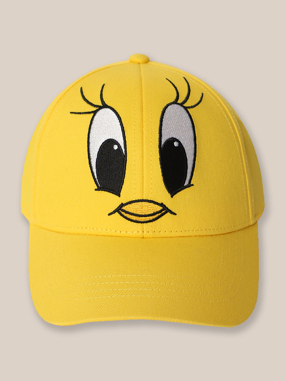 Kids Girls Looney Tunes Yellow Caps