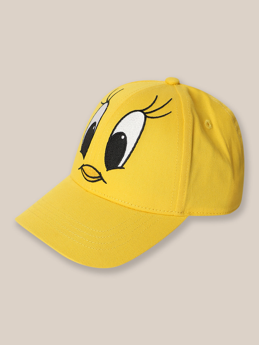 Kids Girls Looney Tunes Yellow Caps