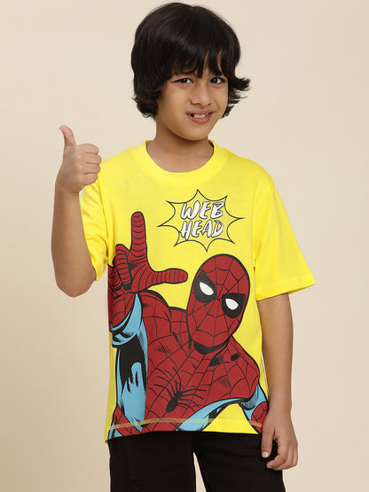 Spiderman Relaxed Fit Tshirt For Boys