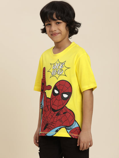 Spiderman Relaxed Fit Tshirt For Boys