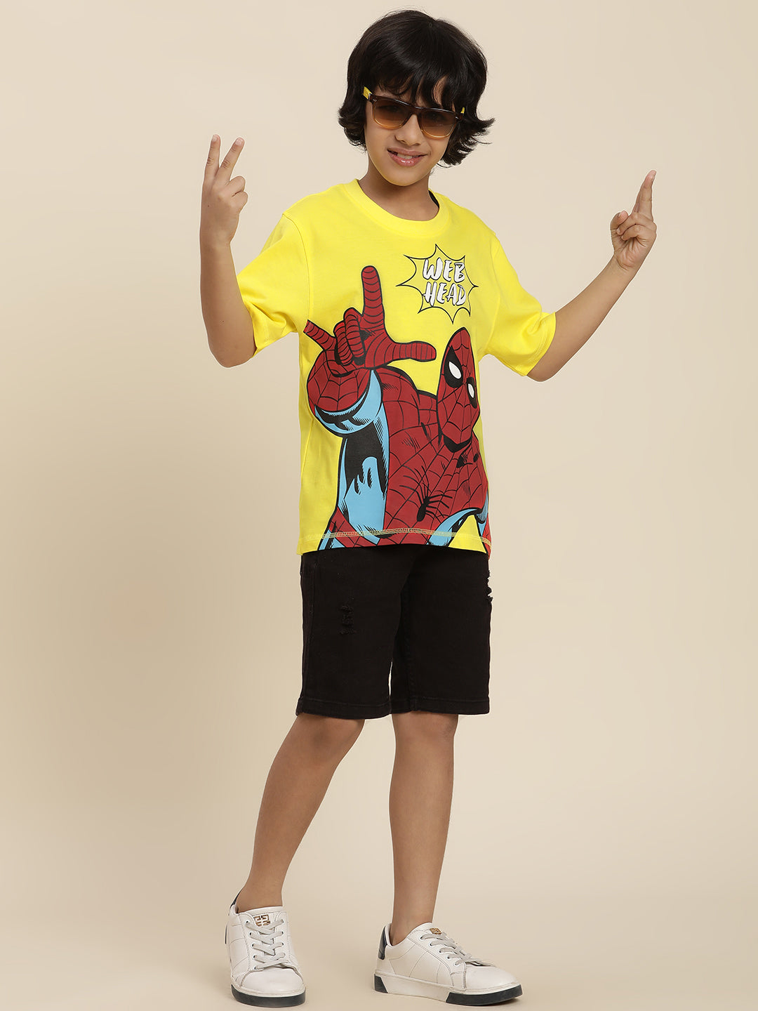 Spiderman Relaxed Fit Tshirt For Boys