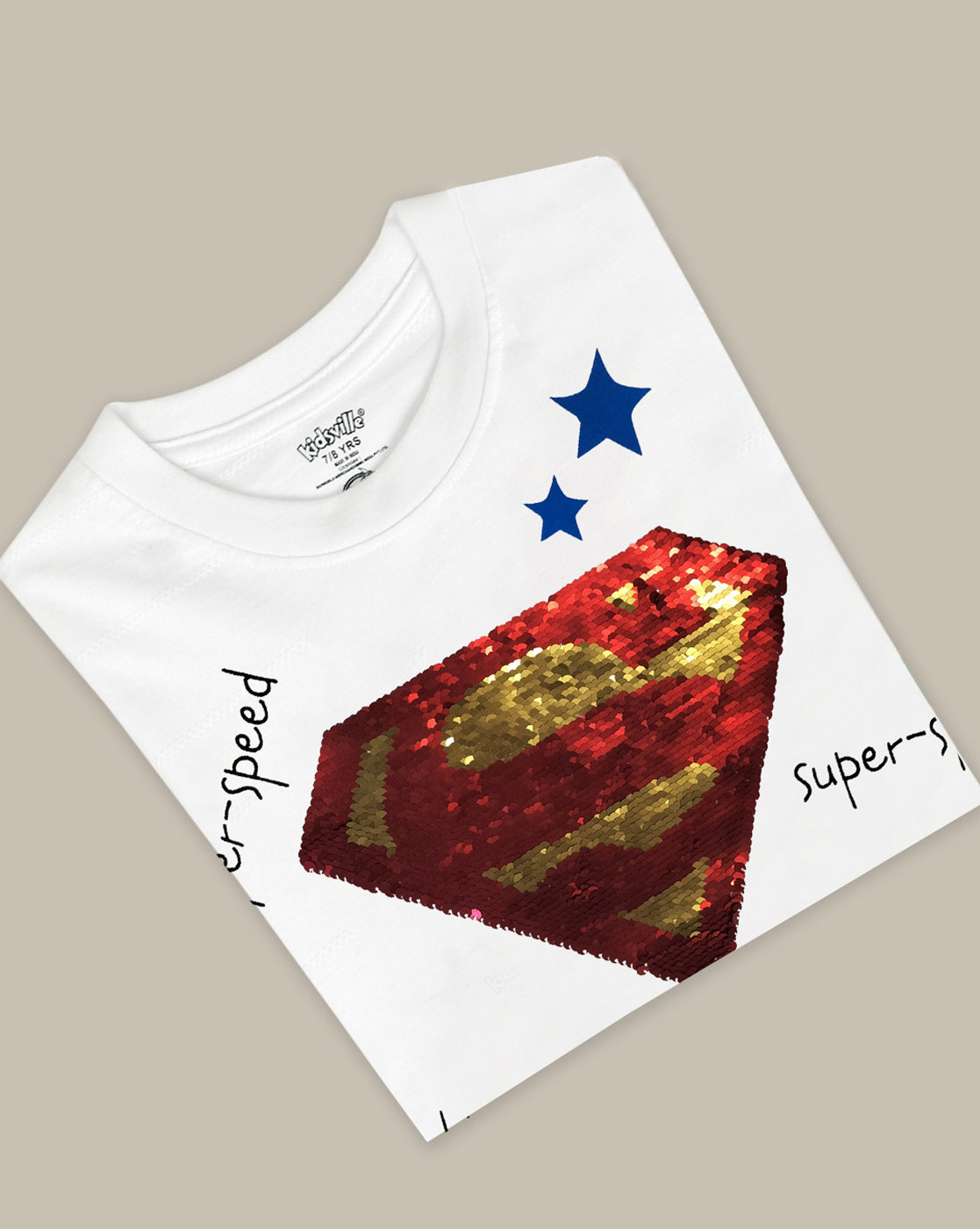 Superman Regular Fit Tshirt For Boys