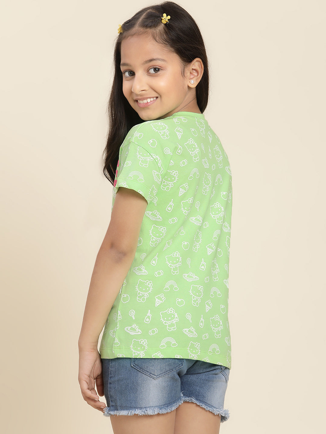 Hello Kitty Relaxed Fit Tshirt For Girls