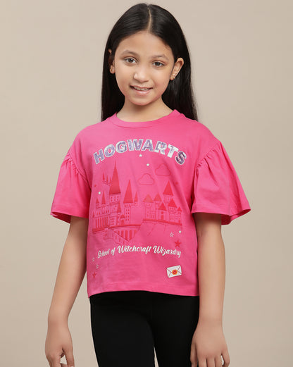 Harry Potter Relaxed Fit Tshirt For Girls