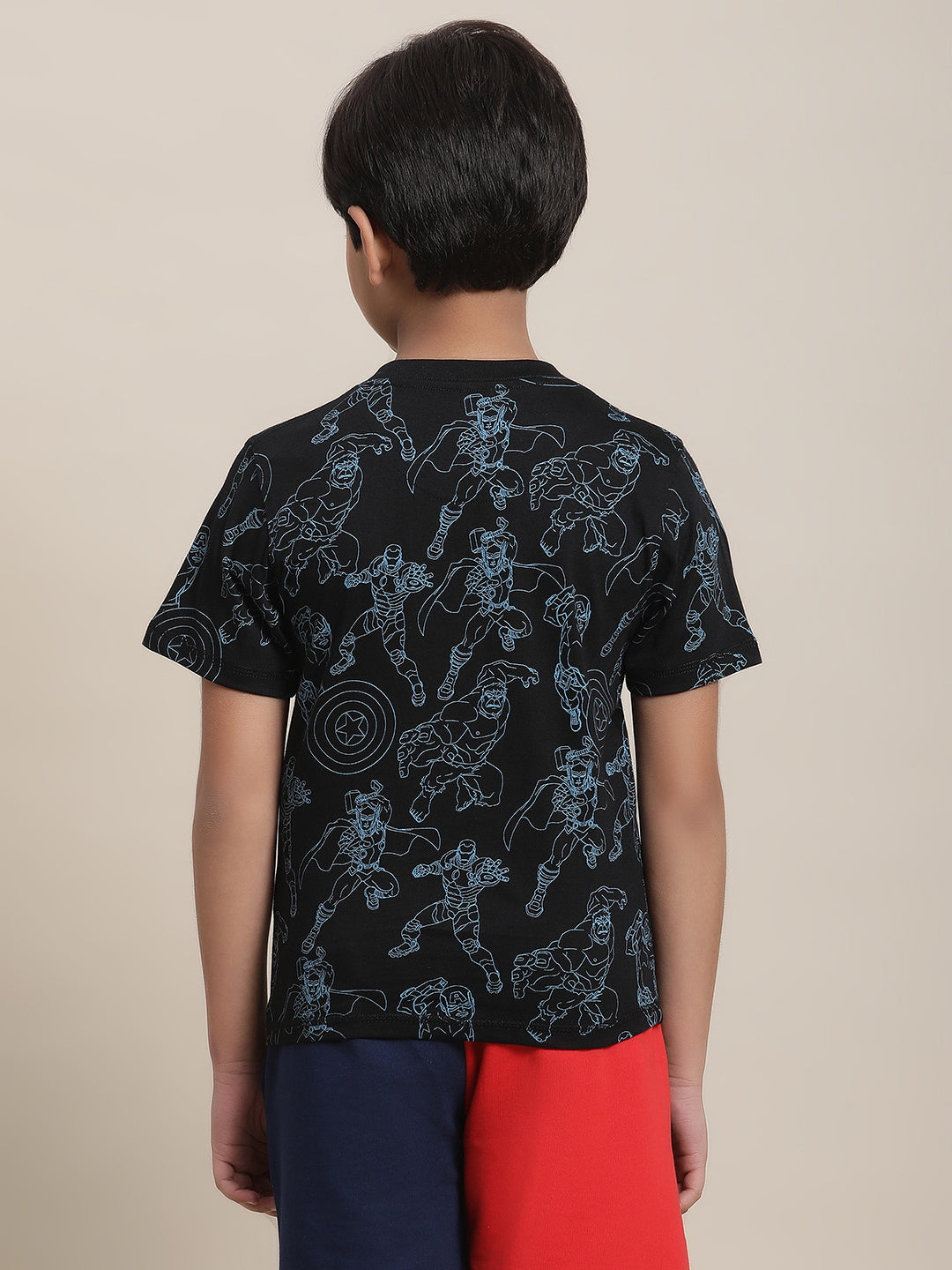 Captain America Regular Fit Tshirt For Boys