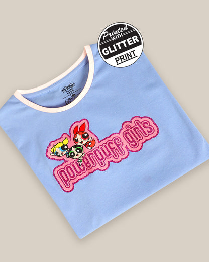 Powerpuff Girls Boxy Fit Tshirt For Girls