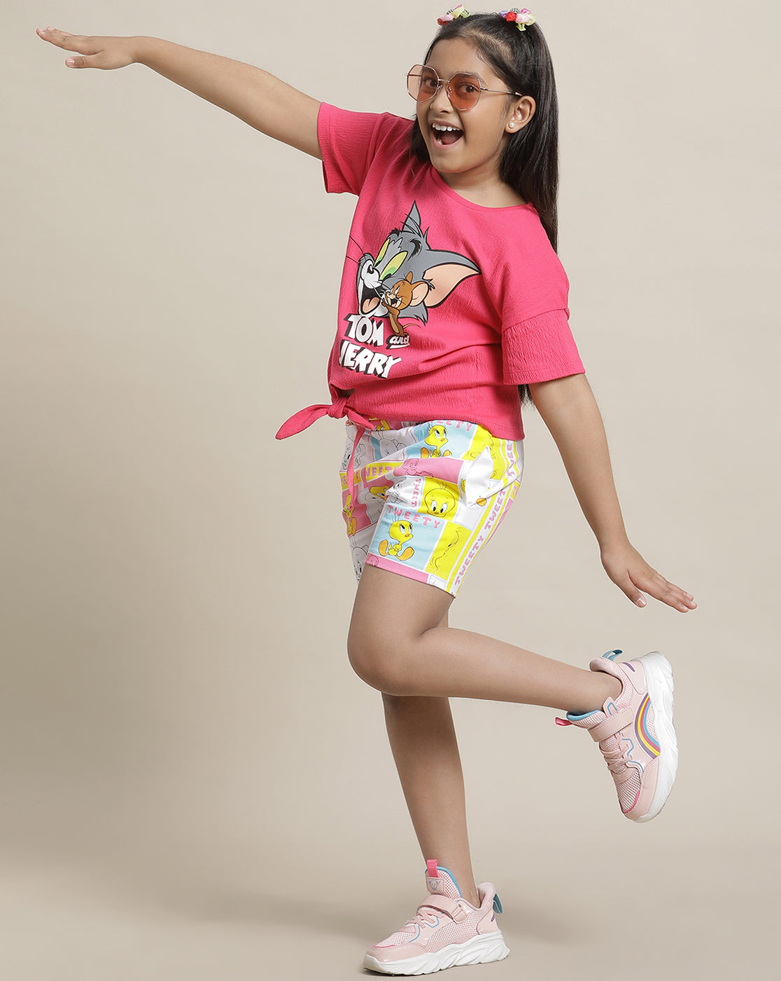 Looney Tunes Relaxed Fit Shorts For Girls