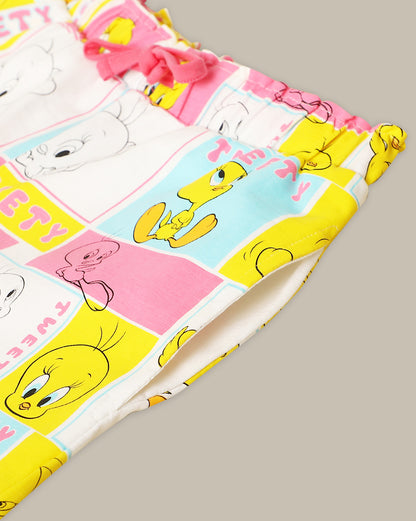 Looney Tunes Relaxed Fit Shorts For Girls