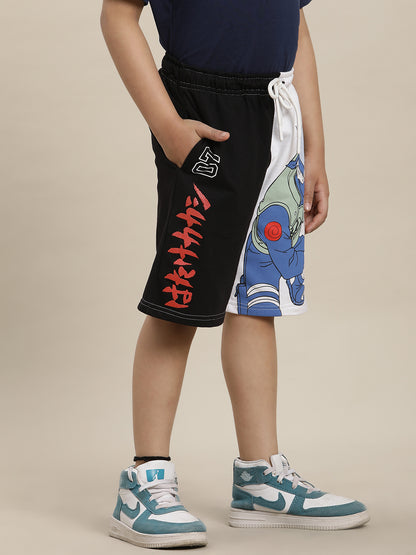 Naruto Regular Fit Shorts For Boys