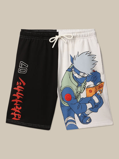 Naruto Regular Fit Shorts For Boys