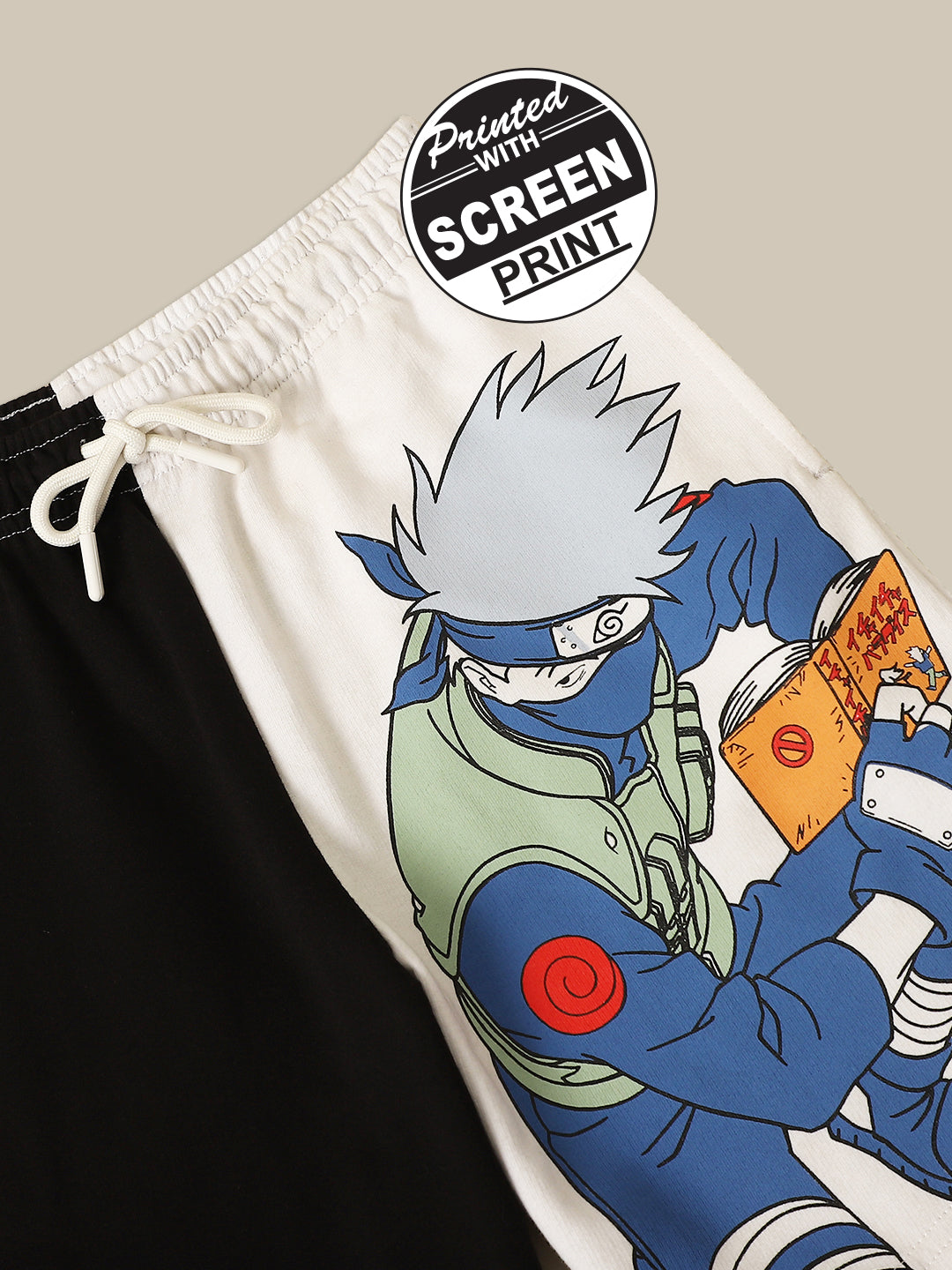 Naruto Regular Fit Shorts For Boys