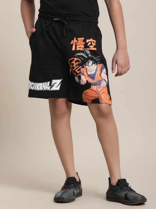 Dragon Ball Z Regular Fit Shorts For Boys