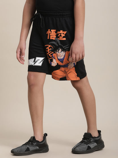 Dragon Ball Z Regular Fit Shorts For Boys