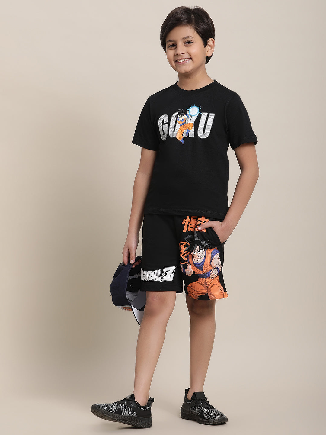 Dragon Ball Z Regular Fit Shorts For Boys