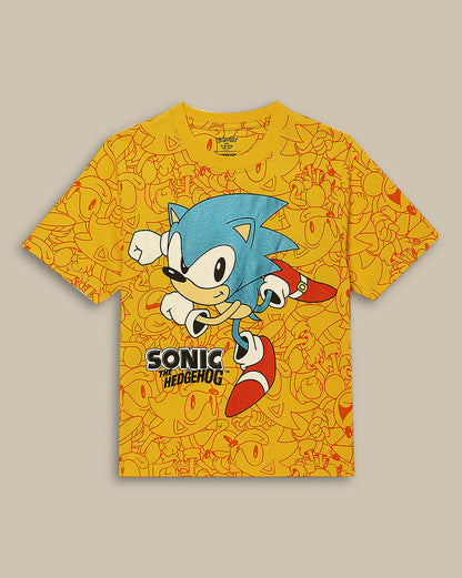 Sonic Classic Regular Fit Tshirt For Boys