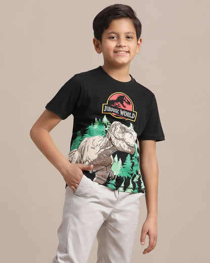 Jurassic World Regular Fit Tshirt For Boys