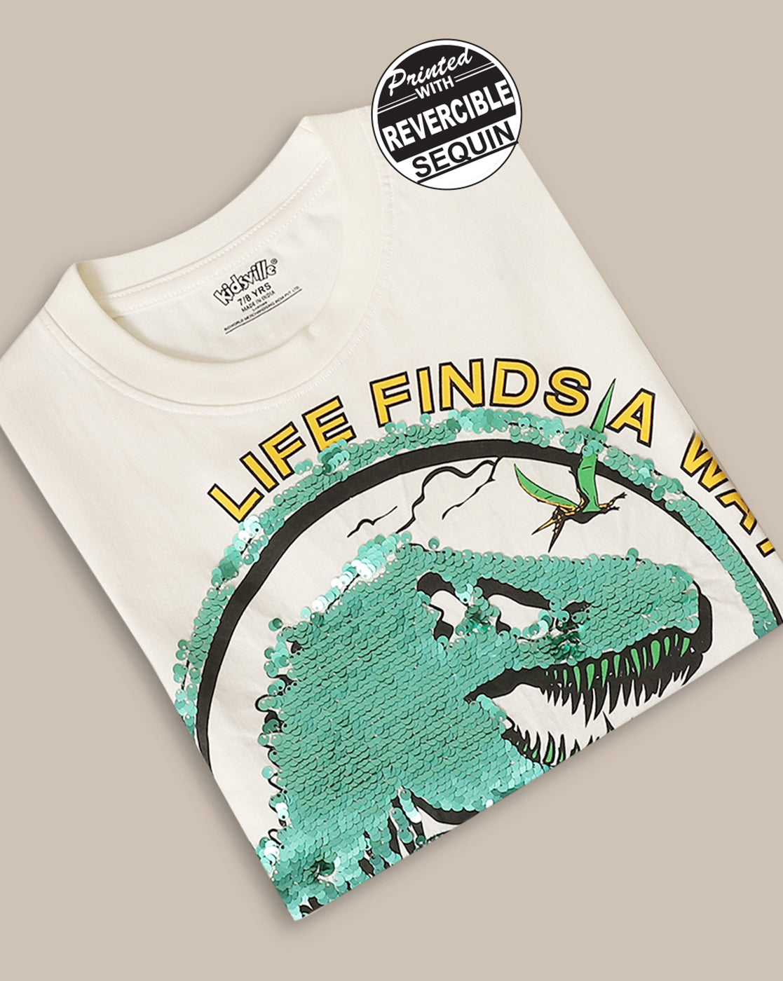 Jurassic World Regular Fit Tshirt For Boys