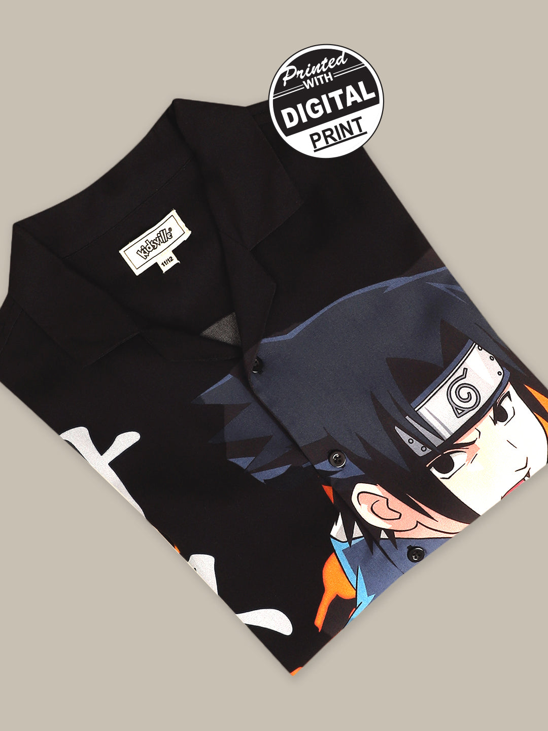 Naruto Regular Fit Shirt For Boys