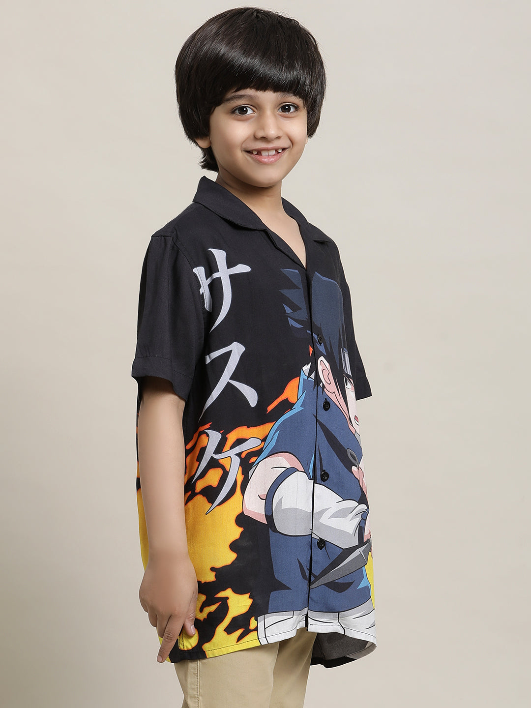 Naruto Regular Fit Shirt For Boys