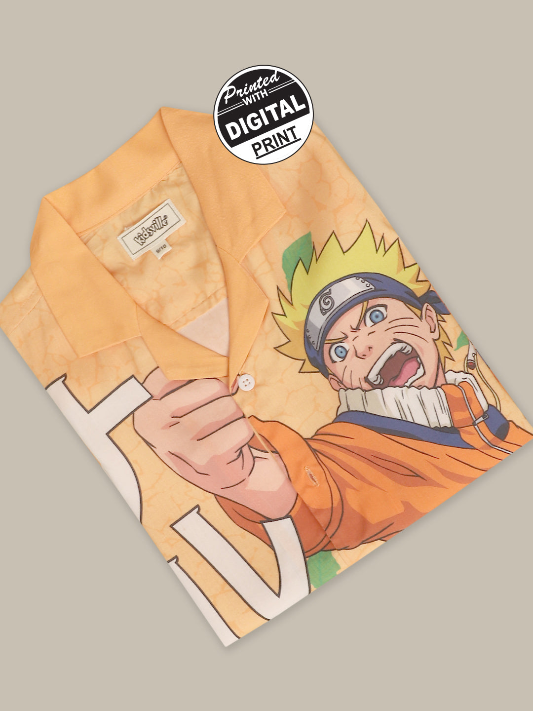 Naruto Regular Fit  Shirt For Boys