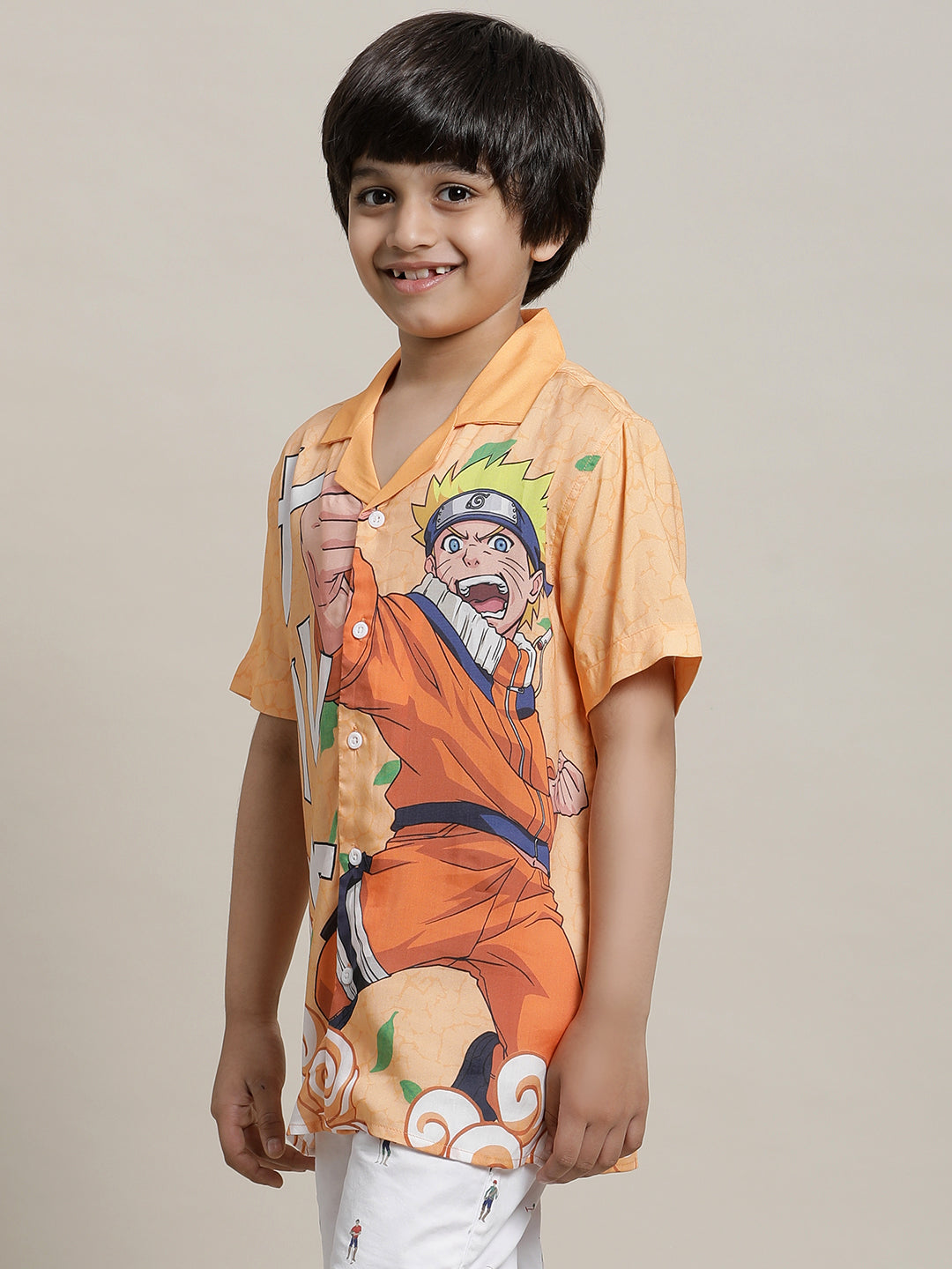 Naruto Regular Fit  Shirt For Boys